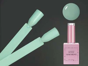 15 ml Gel verde mar oscuro esmalte/cremoso como nuevo pistacho uñas color liso - Imagen 1 de 5