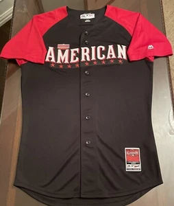 Team Issued 2015 AL All Star MLB HR Derby Jersey Cincinnati Reds ASG 42/M+ - Picture 1 of 11