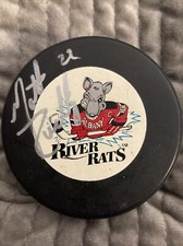 ALBANY RIVER RATS AHL HOCKEY PUCK Small Logo Souvenir Collectors Puck