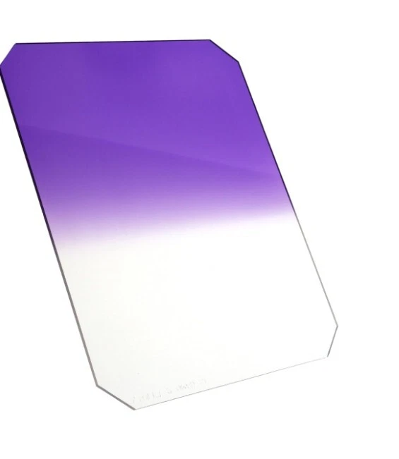 Formatt-Hitech 67x85mm (2.67x3.35") Resin Color Grad Soft Edge Violet 2 - Image 1 of 1