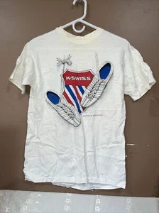 Vintage K•Swiss Los Angeles Celebrity, Tennis, Classic Event T-Shirt, Size M - Picture 1 of 9