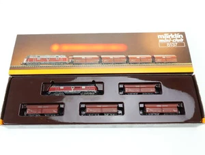 Märklin mini-club Spur Z 8137 Güterzugset 5-tlg. Kohlezug "RAG Ruhrkohle AG" DB - Bild 1 von 9