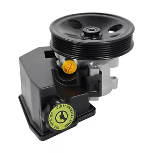 Power Steering Pump w/ Reservoir Pulley for Jeep Cherokee XJ L6 4.0L 20-38771 - Picture 1 of 11