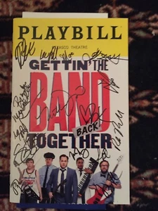 Getting The Band Back Together Cast Locandina Firmata - Foto 1 di 6