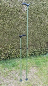 Ziel- Jagdstock "Duo" 2 Stck stufenlos höhenverstellbar über Drehgriff - Bild 1 von 11