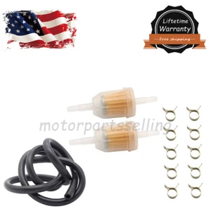 Fuel Filter For JOHN DEERE 318 345 425 717 D130 GT242 GX345 LA155 LX280 AM116304 - Picture 1 of 6