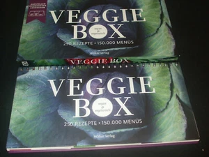 Veggie Box - Vegan & Vegetarisch - 250 Rezepte 150000 Menüs - Im Schuber - Bild 1 von 3