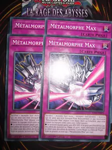 YU-GI-OH! PLAYSET (LOT DE 4) METALMORPHE MAX ROTA-FR071 EDITION 1 N/MINT - Picture 1 of 1