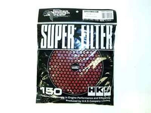 HKS SMF Air Intake Replacement Filter (150mm/Red/Wet Element) - Picture 1 of 1