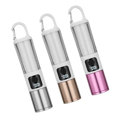 Compact Aluminum Alloy Camping Lantern Flashlight with Zoom for Outdoor Use - Image 1 of 4