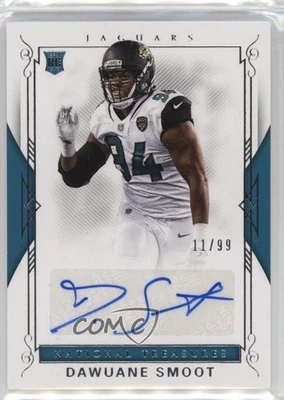 2017 Panini National Treasures Signatures /99 Dawuane Smoot #159 Rookie Auto RC - Image 1 of 2