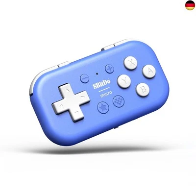 8Bitdo Micro Bluetooth Gamepad Pocket-sized Mini Controller for Switch, - Bild 1 von 4