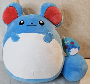 Pokémon Squishmallows Marill 12” Plush Toy - Picture 1 of 9