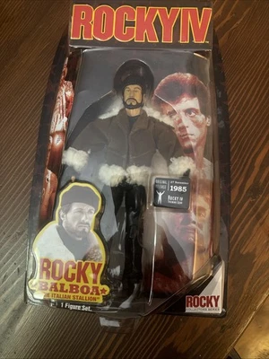 FIGURA DE EQUIPO DE ENTRENAMIENTO ROCKY BALBOA 7" ROCKY IV - JAKKS PACIFIC 2007 - ¡Nueva! Foto 1 de 4