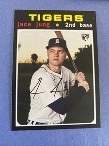 Topps Heritage H25-20 2025 Jace Jung RC ¡Negro!! - Imagen 1 de 2