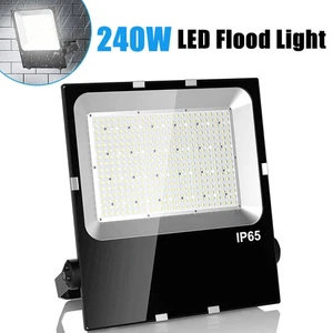 240W 33600LM Outdoor LED Stadium Flood Light Tennis Court 5000K IP65 Court Light - Picture 1 of 13