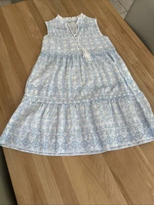 Ärmelloses Hellblaues/Weißes Sommerkleid von Rich & Royal, Größe 36 - Bild 1 von 8