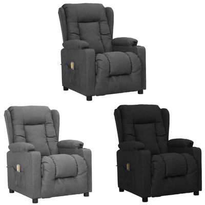 Massagesessel Massagesofa Relaxsessel Gartensessel Sofa mit Aufstehhilfe Stoff - Bild 1 von 4