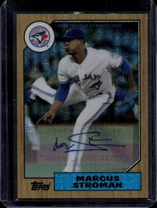 2017 Topps Marcus Stroman 30th Anniversary Chrome Autographs #/99 - Picture 1 of 2
