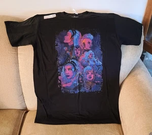 Camiseta gráfica Marvel negra collage tormenta X-hombre mujer mediana  - Imagen 1 de 6