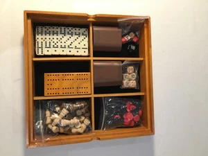 Past Times - Traditional Games Compendium Chess Cards Backgammon and more - Picture 1 of 5