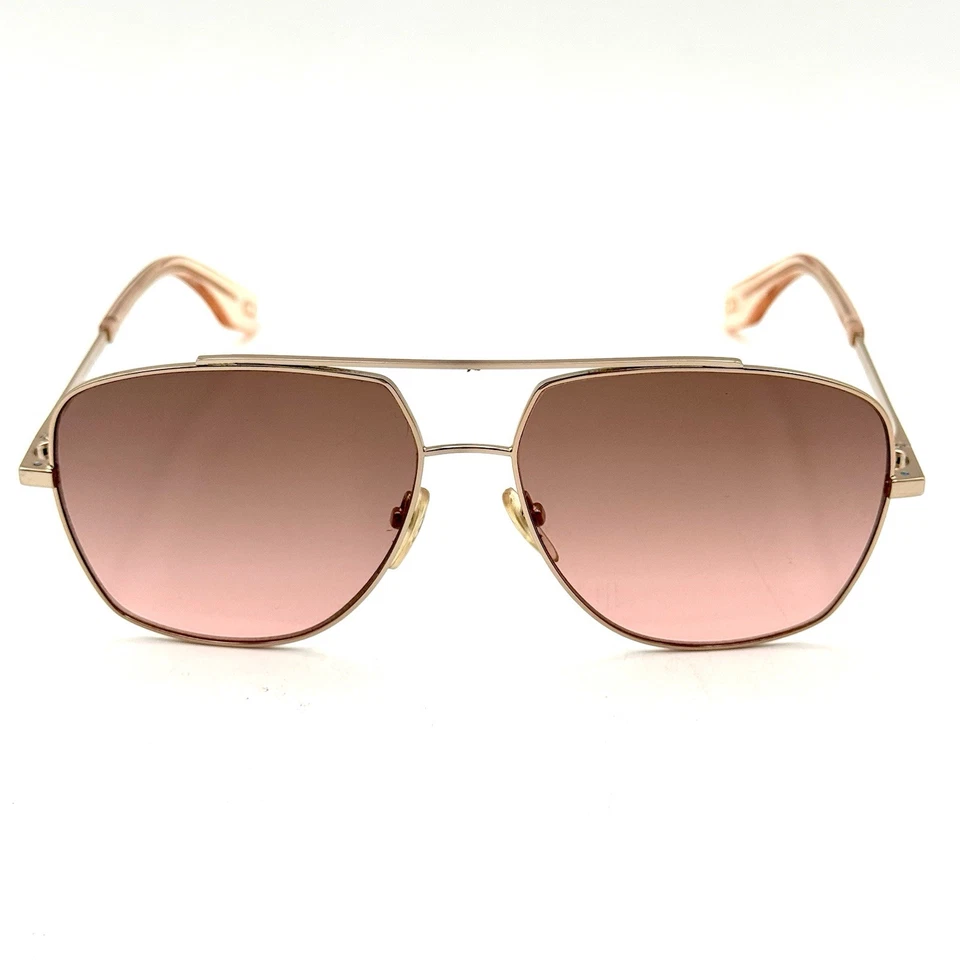 Marc Jacobs Designer Aviator Sunglasses  Pink & Gold Fashion Frame Two-Tone Lens - Image 1 of 4