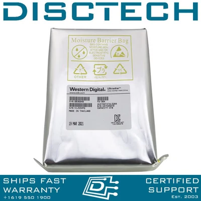 Western Digital HGST 0B36048 / HUS726T4TAL5204 4TB 3.5" 7.2K RPM 512e SE SAS HDD - Image 1 of 4