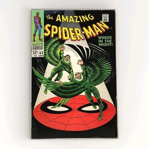 1968 Amazing Spider-Man 63 Gwen Stacy Vulture John Romita Stan Lee Spiderman~VG+ - Picture 1 of 14