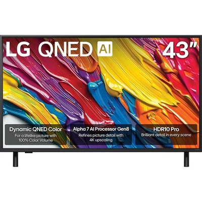 LG 43 inch Class QNED AI 4K QNED82A Series Smart TV (2025) - Image 1 of 4