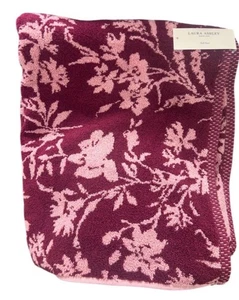 Juego de 2 toallas de baño Laura Ashley rosa floral  - Imagen 1 de 1