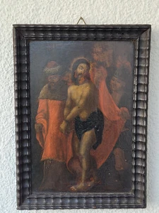 Cuadro Antiguo Maestro Detención de Jesús, 17. Jh - Imagen 1 de 14