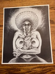 Eddie Harris Print 1973 Chicago 336 59 Street Black Culture Power Art 17" x 14" - Picture 1 of 7