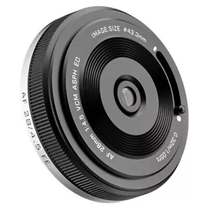 Lente Pancake Viltrox AF 28 mm f/4,5 para Fujifilm X Mount - Vendedor del Reino Unido - ¡Nueva! - Imagen 1 de 8