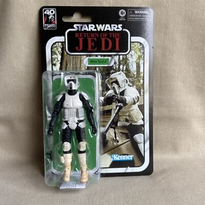 Figurina Star Wars Serie Nera 2023 6” 40° Biker Scout Trooper Il Ritorno dello Jedi - Foto 1 di 6