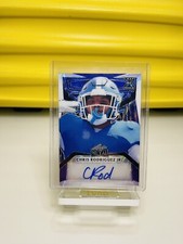 2022 Leaf Metal Draft Portrait #4/4 Chris Rodriguez Jr #PA-CRJ Auto