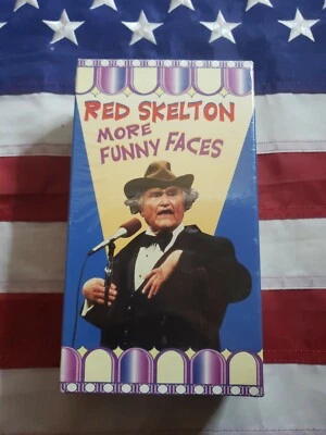 Red Skelton Classic TV Comedy lot 2 Collectors Funny Faces  VHS Tapes New Sealed Foto 1 de 4