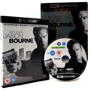 Jason Bourne (2016) | Slipcase | 4k UHD Blu-ray, Reg B | Universal, 2017 - Picture 1 of 3