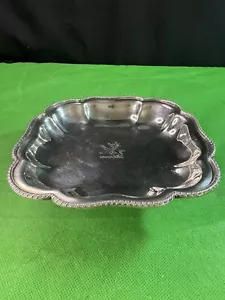 Vintage Prill Silver Co. Silver-Plated Serving Dish – 7” Wide - Picture 1 of 12