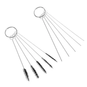 Straw Cleaner Brush, 5pcs 4.3inch Straw Brush 5 Pcs Cleaner Needles - Photo 1/5
