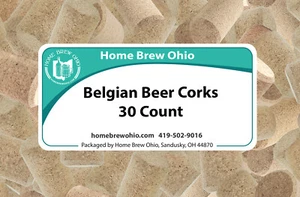Home Brew Ohio Belgian Beer Corks 30 count - Picture 1 of 8