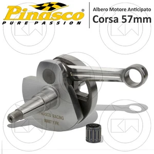 PINASCO ALBERO MOTORE ANTICIPATO CROMATO PER MODIFICA 177cc VESPA PX 125-150 - Imagen 1 de 3
