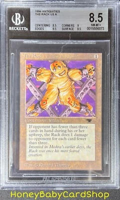MTG Antiquities 1994 The Rack BGS 8.5Q++ (Baby Quad++) NM/MT+ Old School 93/94 - Image 1 of 4