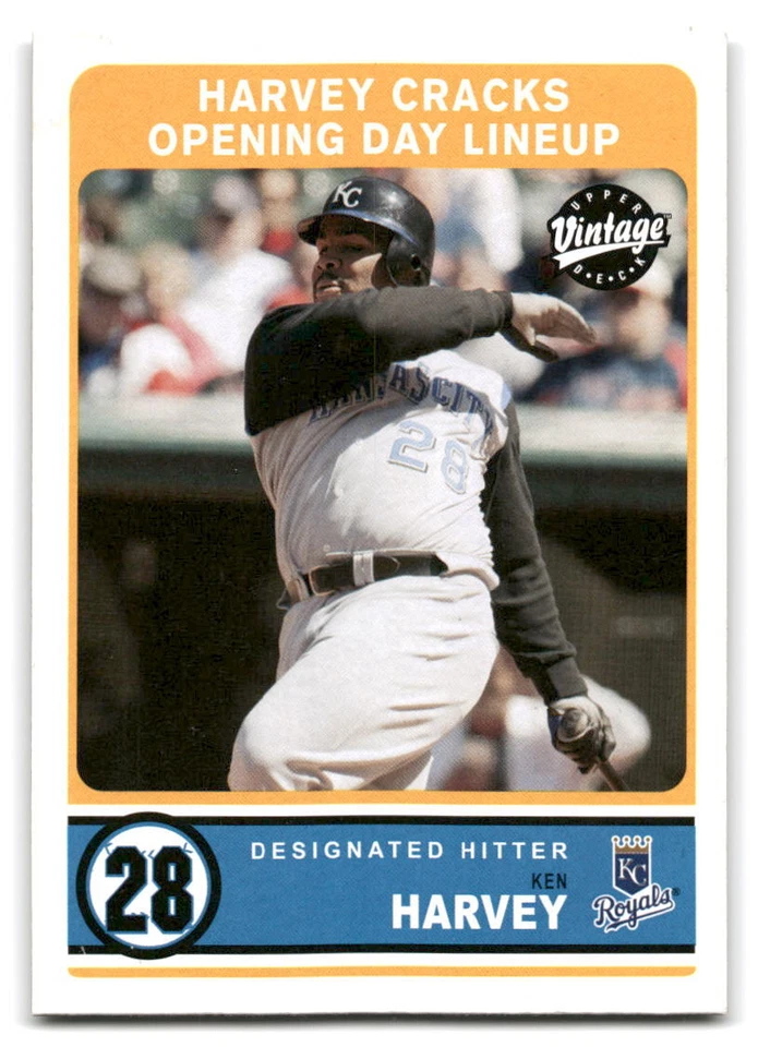 Ken Harvey 2003 Upper Deck Vintage Baseball #291 Kansas City Royals - Image 1 of 2