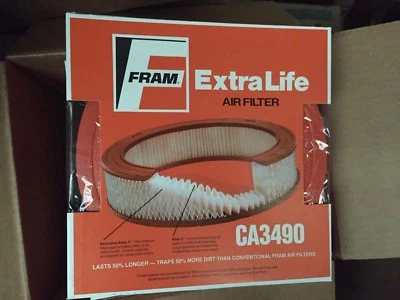 Filtro de aire Fram CA3490 para Dodge Colt, Honda Accord, Civic, Plymouth Champ  Foto 1 de 2