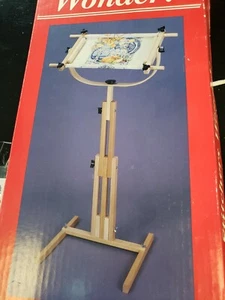NEW Stitchers Wonder! Floor Stand Scroll Frame FAE#6115 FA Edmunds - Picture 1 of 3