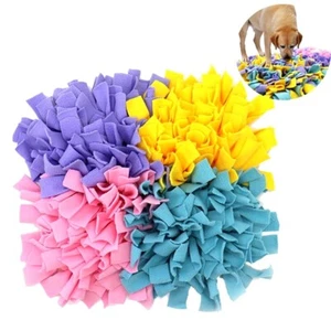 Dog Washable Snuffling Training Mat Interactive Puzzle Play Pad Pet Toy - Picture 1 of 15