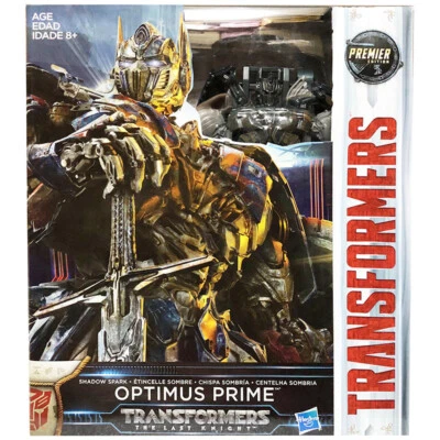 Transformers Optimus Prime Last Knight Shadow Spark Premier 8“ Figure Hasbro - Image 1 of 4