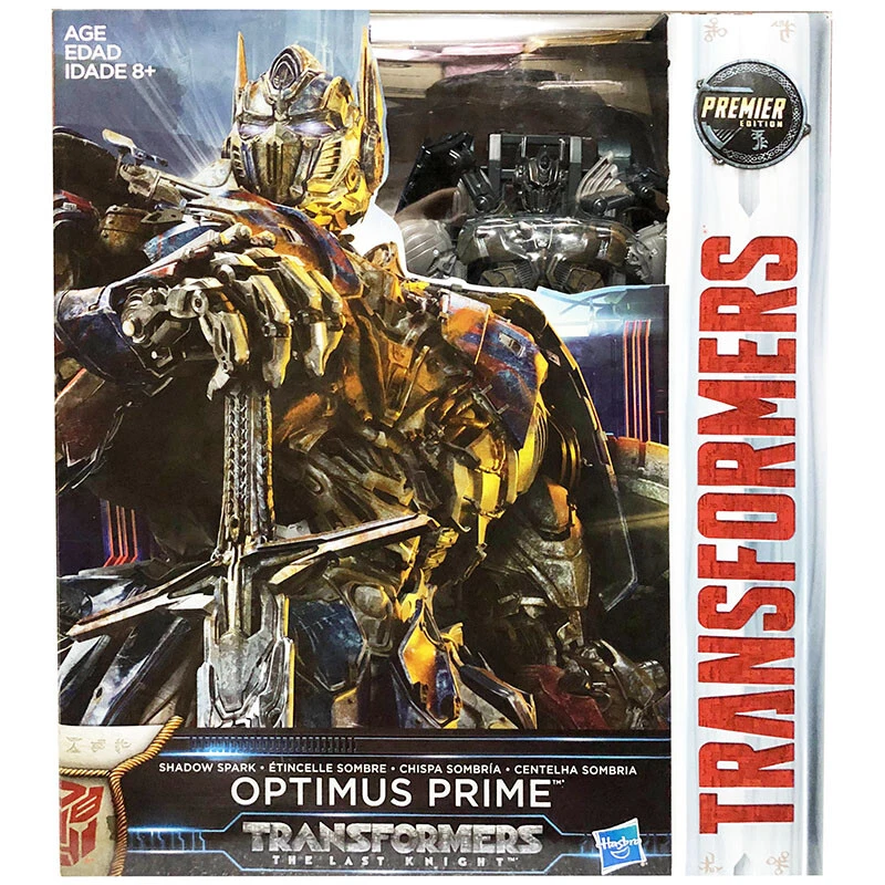 Transformers Optimus Prime Last Knight Shadow Spark Premier 8“ Figure Hasbro - Image 1 of 4