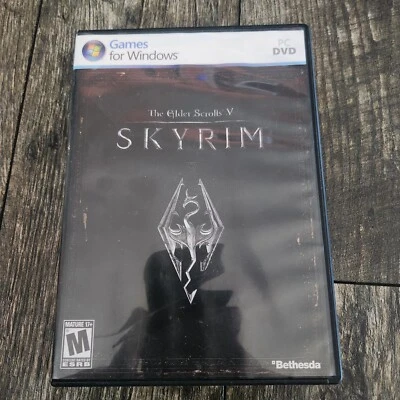 The Elder Scrolls V Skyrim Games Windows PC DVD Bethesda Video Game Complete  - Image 1 of 3