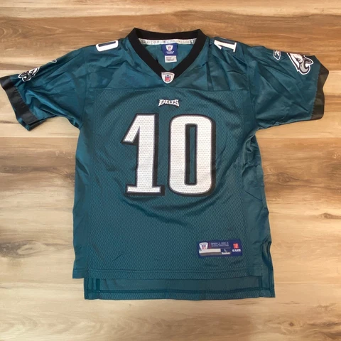 DeSean Jackson Jersey Philadelphia Eagles Boys Large 14-16 #10 On Field Reebok Cover